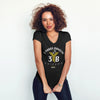 3YB™ HOUSE QUEEN GOLD V-NECK TEE